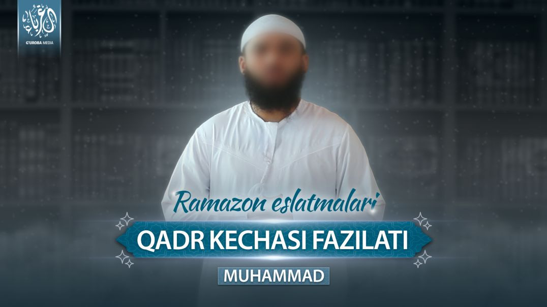 Qadr kechasi fazlati